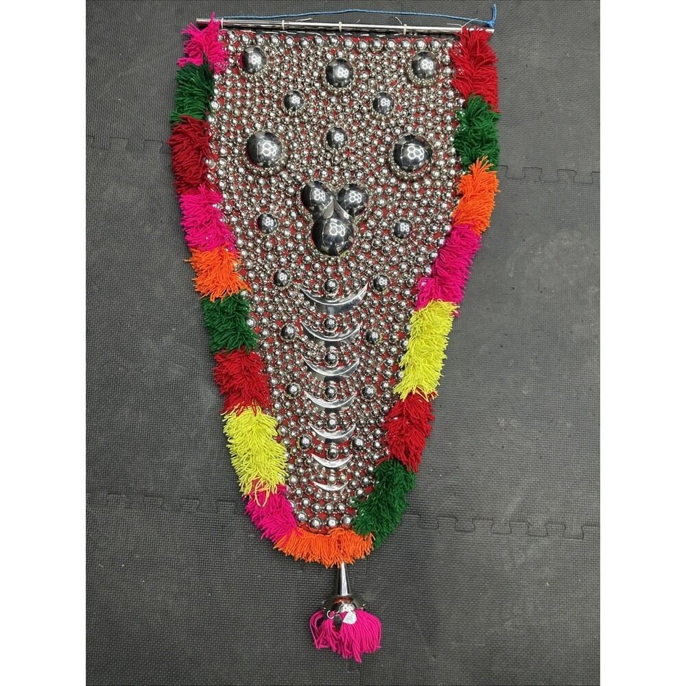 Nettipattam Elephant Caparison Wall Hanging Handmade Kerala Temple Decor